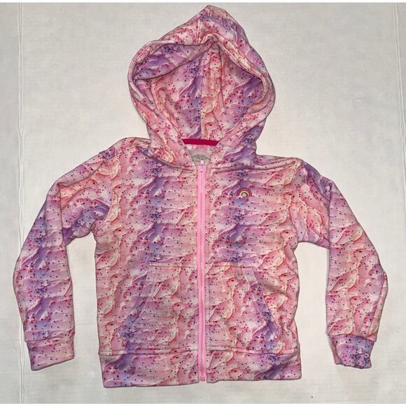 Terez Girl 5 Oversized Hoodie Tie Dye Frosting Everyday Casual School Soft Cozy - Picture 1 of 6